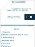 Design of Fuzzy Pid Controller For BLDC