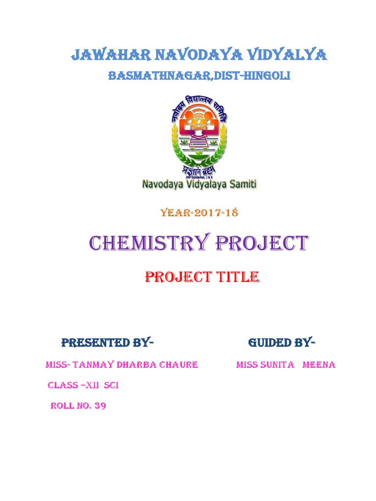 Chemistry Project on Polymers | PDF | Art