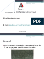 Logique & Technique de Preuve - 2012