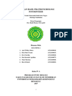 Laporan Hasil Pratikum Biologi 1