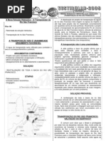 Geografia - Pré-Vestibular Impacto - Região Nordeste - A Nova Solução Hidráulica