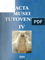 Acta Musei Tutovensis, Vol. IV (2009) PDF
