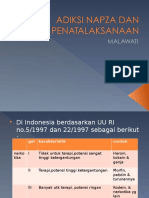 Adiksi Dan Penatalaksanaan