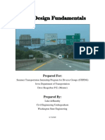 Fundamentals in Road Design