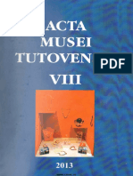 Acta Musei Tutovensis, Vol. VIII (2013) PDF