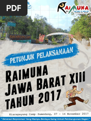 Juklak Raimuna Jabar Xiii Tahun 2017 Fixs 1