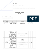 Planificare Clasa A IV-a Lb. Eng.