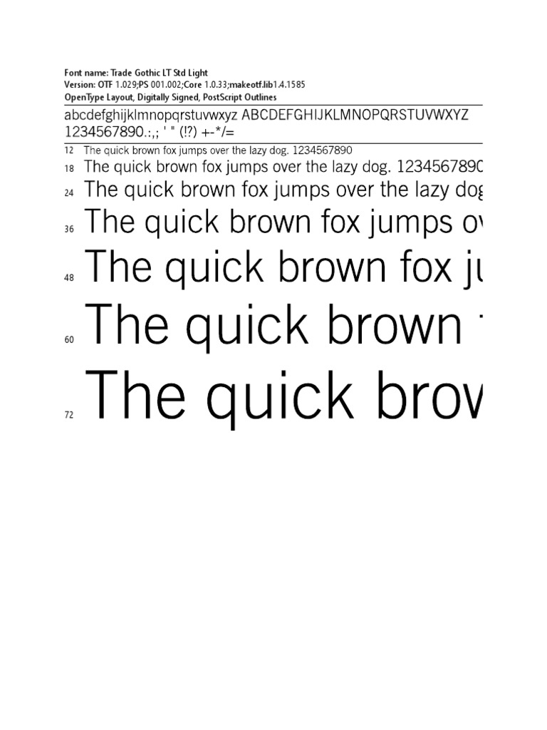 Font Pdf