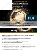 The Internal Organization: Resources, Capabilities, Core Competencies, and Competitive Advantages