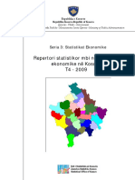 Repertori Statistikor Mbi Ndermarrjet Ekonomike Ne Kosove TM4-2009 PDF