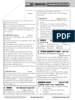 QSE INT Answer Key 2009 Unit 17