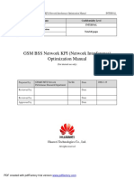 13 GSM BSS Network KPI - Network Interference - Optimization Manual PDF