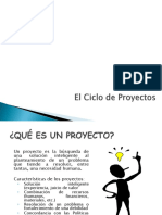 Ciclo de Proyectos