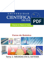 Curso de Química: Unidades, Medidas y Cálculos