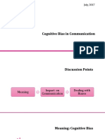 Cognitive Bias in Communication