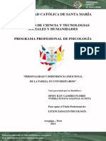 Relación entre Personalidad y Dependencia Emocional en Universitarios