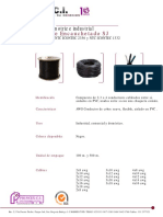 Cables encauchetados SJ PrincEx