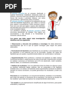 Qué Es El Método Científico
