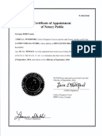 notary public certificate