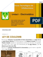 Electricidad y Magnetismo Unidad 1