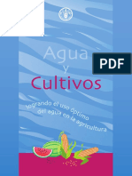 Agua y Cultivos