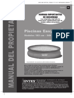 Manual Montaje Piscinas Intex Easy Set Circulares