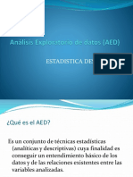 Análisis Exploratorio de Datos (AED)