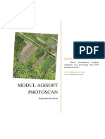 Mosaicking Data Drone Menggunakan Agisoft Photoscan