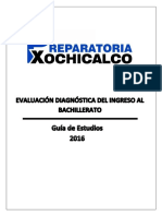 Guia Examen Admision Prepa Xochicalco