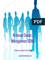1 Konsep Dasar Manajemen SDM
