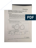 Alexa Justus - Gears Pulleys and Sprockets Worksheet