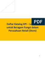 Daftar Katalog KPI - Retail Store Atau Toko Retail