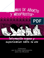 Hablemos de Aborto y Misoprostol. 