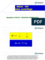 Aula 4 - Máquinas Hidráulica-bombas.exrecícios