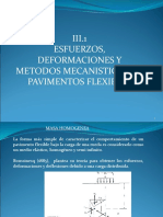 III.1 Esfuerzos y Deformaciones en Pavimentos Flexibles