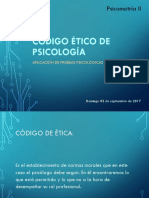 Código Ético de Psicología