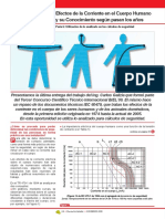 EfectosCorrienteCuerpo: UtilizaciónAnálisisSeguridad