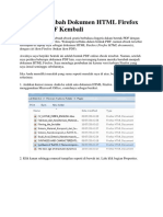 Cara Mengubah Dokumen HTML Firefox Menjadi PDF Kembali
