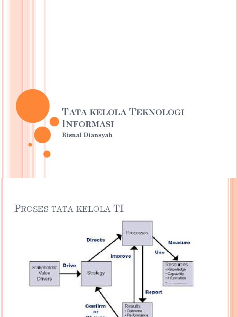 Tata Kelola Teknologi Informasi Efektif | PDF | Karier & Perkembangan ...