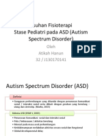 Asuhan Fisioterapi pada Autism Spectrum Disorder (ASD)