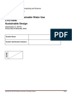 Tutorial 11: Sustainable Water Use CVE10006 Sustainable Design