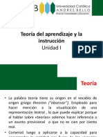 Teoría Del Aprendizaje y La Instrucción Unidad 1