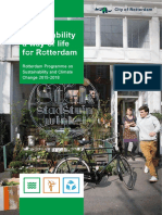 Rotterdam Programme On Sustainaibilty and Climate Change 2015-2018
