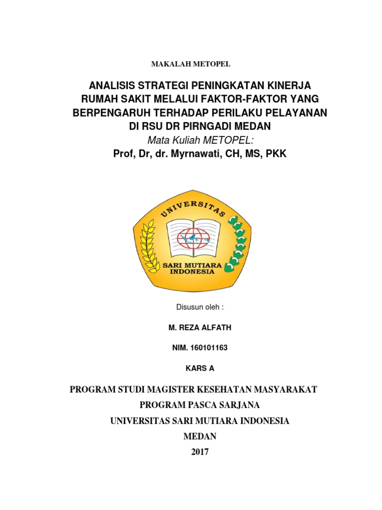 Makalah M Reza Alfath