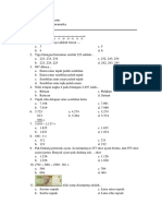 Ulangan Harian 1 Matematika