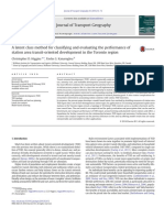 A Latent Class Method for Classifying and Evaluating the Performance of Station Area Transit-Oriented Development in the Toronto Region