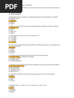 Contoh Soal Pilihan Ganda Visual Basic