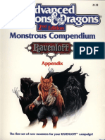 2122 - Monstrous Compendium (Ravenloft)