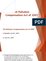 Oil Pollution Compensation Act