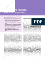 Transport and Metabolic Functions of The Liver
